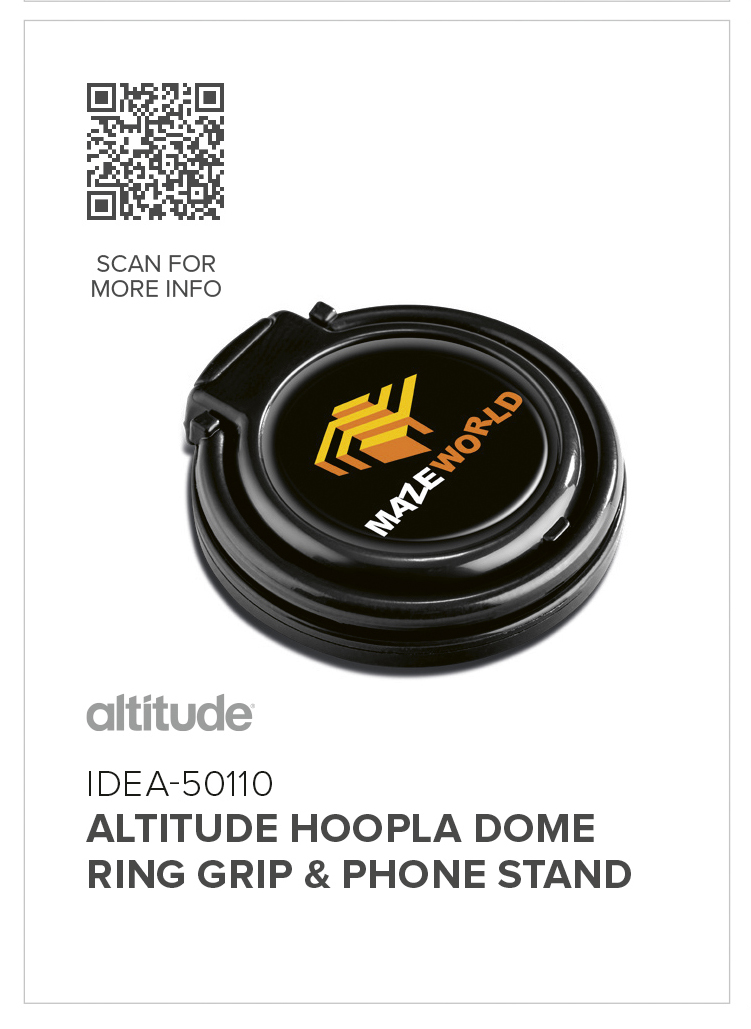 Altitude Hoopla Ring Grip & Phone Stand CATALOGUE_IMAGE
